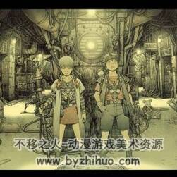 經(jīng)典童話插畫素材圖包 百度網(wǎng)盤下載 588p 102MB