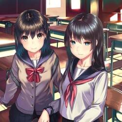 PIXIV畫師 Kage Matsuri 二次元人物插畫壁紙圖包 百度網(wǎng)盤下載 390P 552MB
