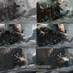 歐美畫(huà)師 概念場(chǎng)景角色原畫(huà)作品賞析 446P