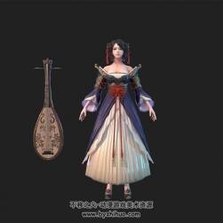 三國Blade 古裝蘿莉女性 Max模型