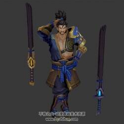 宮本武藏 含尷尬poes動(dòng)作 角色模型分享