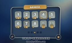 BlueStone Mobile UI v1.6 手機游戲界面UI素材