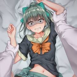表情驚恐特輯 少女插畫美圖分享 50P