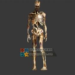 末世 恐怖 丧尸 干尸模型