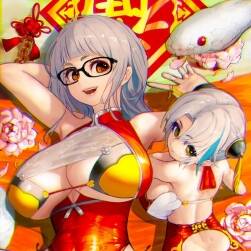 日本畫師hiragana oufu 插畫作品圖片分享下載 47P