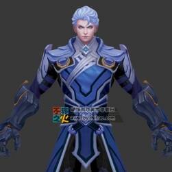 王者荣耀 铠[破灭刃锋] 3D模型