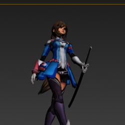 日本女武士動作3D模型 百度網(wǎng)盤分享