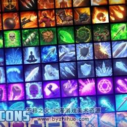 150+ Fantasy Spell Icons Pack 4.8-4.19