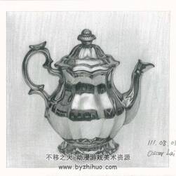 像神燈的泰式高光夜壺
