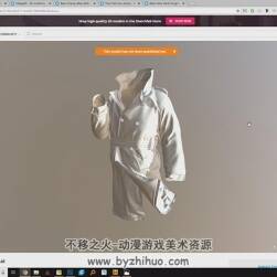 Marvelous Designer & Zbrush 高質(zhì)量高精風衣制作視頻教程 附工程文件