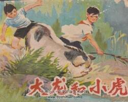 大龍和小虎 河北人民 1975 PDF格式連環(huán)畫 百度網(wǎng)盤下載