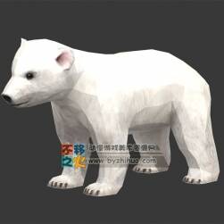 纯白的小北极熊 Max模型