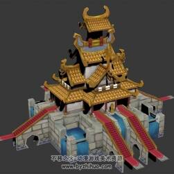 中式古建筑 Max模型