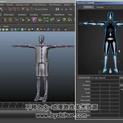 Maya IK骨骼控制技巧 視頻教程