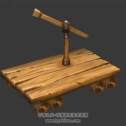8輪小車 3D模型 四角面 百度網(wǎng)盤下載