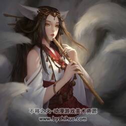 插畫教程 越南插畫師 Dao Le Trong 板繪CG插畫流程視頻 附筆刷和源文件