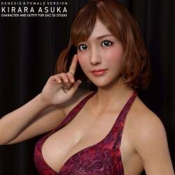 Kirara Asuka For G8F 大眼萌妹 模型 百度网盘下载