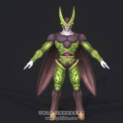 沙魯 龍珠 Jump Force游戲角色 高精3D模型資源百度網(wǎng)盤下載