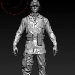次世代外國士兵 高精3D模型