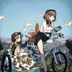 臺灣臺北藝術(shù)家 插畫女孩作品百度網(wǎng)盤免費欣賞 21P