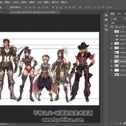 高質(zhì)量日韓角色 概念原畫(huà)圖片整理分享下載 4921P