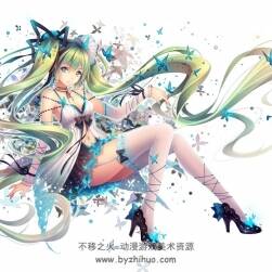 高像素精美橫版電腦壁紙二次元插畫圖包 百度云分享下載 353P