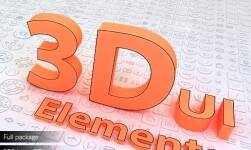 3D UI Elements 1.1