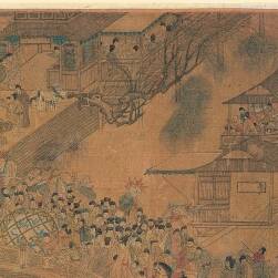 上元燈彩圖·明·佚名 tif格式連環(huán)畫 百度網盤下載