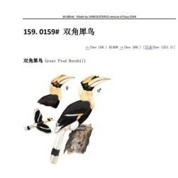 中國鳥類說明 PDF格式 百度網盤下載