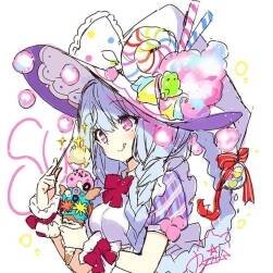 画师ビョルチ 二次元动漫角色插画图包 百度网盘下载