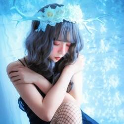 瘋貓ss - 黑裙網襪 cosplay寫真素材參考百度網盤下載 [25P/295MB]