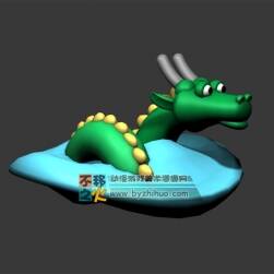 100个的简化卡通MAX模型 超赞