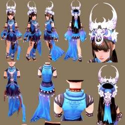 劍三游戲角色人物美術服飾等素材高清分享下載 329P