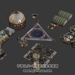 未來科幻建筑合集 Max模型