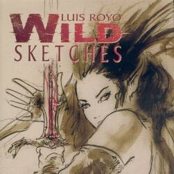 Wild Sketches1-2 路易斯 罗尤 Luis Royo 欧美奇幻风黑白速写画集 2册合集
