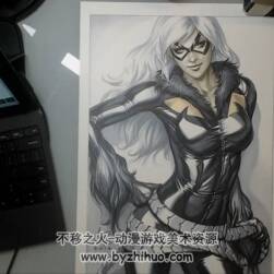 新加坡插畫(huà)家 Artgerm劉丕政 插畫(huà)繪制視頻教程 第一期