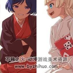 PIXIV畫師 妬きそば蒼のり 可愛二次元人物壁紙插畫 百度網(wǎng)盤下載 251P
