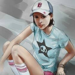 女全身
