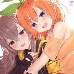 PIXIV 畫師Vitaminechan 開朗活潑女孩紙插畫 百度網(wǎng)盤下載
