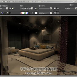 室內(nèi)燈光建模渲染-3DMAX2014