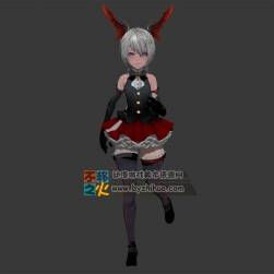 少女 萝莉 洛丽塔 小恶魔 模型