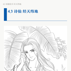 線描古風(fēng)俊美男子繪制一學(xué)就會(huì)