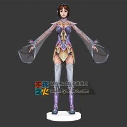 中国 古装 绝代双骄 美女 铁心兰模型