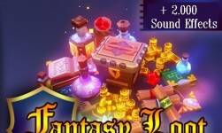 Fantasy Loot Audio Pack 1.0.0 游戲物品音效