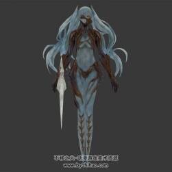 嗜血代碼Invading Executioner劊子手Boss3DMax FBX模型下載