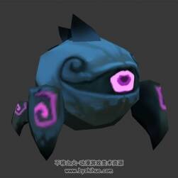 獨(dú)眼石頭怪 3D模型 有綁定和動作
