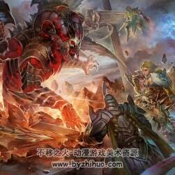 九刃 角色场景武器概念原画