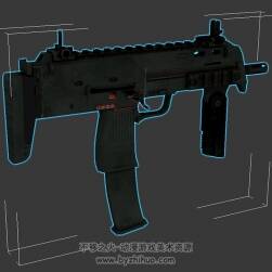 HK MP7 冲锋枪 游戏模型