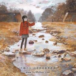 日本插畫師 Jun kumaori 筆下孤獨的少女 87P