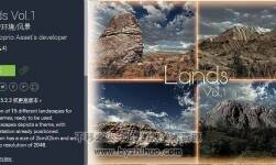 Unity3D 地形與花草植物場景模型 Lands Vol.1 1.2